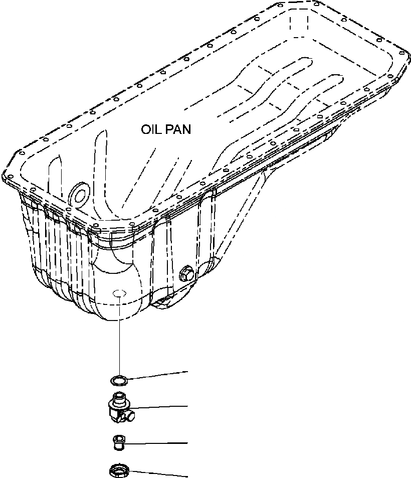 Схема запчастей Komatsu PC200LC-8 - A-AB УДАЛЕНН. ДРЕНАЖ МАСЛА ДВИГАТЕЛЬ