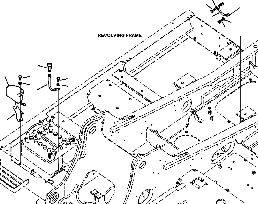 Схема запчастей Komatsu PC200LC-8 - E-A ПЕРЕДН. ЛАМПА РАБОЧ. ОСВЕЩЕНИЯ ЭЛЕКТРИКА