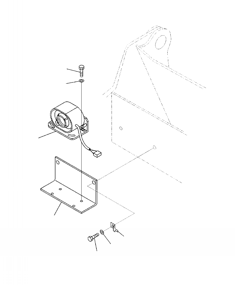 Схема запчастей Komatsu PC200LL-8 - E-A СИГНАЛ ХОДА ЭЛЕКТРИКА