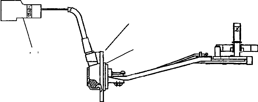 Схема запчастей Komatsu PC200Z-6LE - МАСЛ. УРОВЕНЬ ПЛАВАЮЩ ДАТЧИК ДВИГАТЕЛЬ