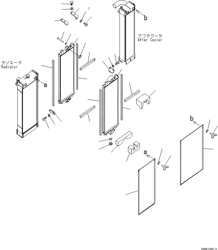 Схема запчастей Komatsu PC200-8 - СИСТЕМА ОХЛАЖДЕНИЯ (МАСЛООХЛАДИТЕЛЬ) СИСТЕМА ОХЛАЖДЕНИЯ