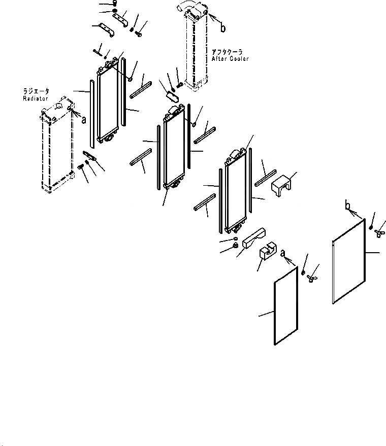 Схема запчастей Komatsu PC200-8 - СИСТЕМА ОХЛАЖДЕНИЯ (МАСЛООХЛАДИТЕЛЬ) (ЛЕСОЗАГОТОВИТЕЛЬНАЯ ТЕХНИКА СПЕЦ-Я) СИСТЕМА ОХЛАЖДЕНИЯ