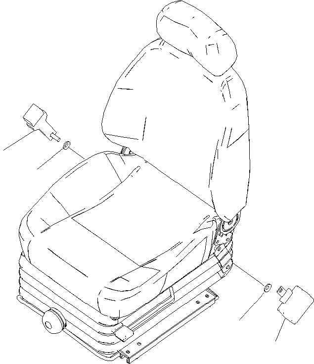 Схема запчастей Komatsu PC200-8 - РЕМЕНЬ БЕЗОПАСНОСТИ (MM ШИР.) КАБИНА ОПЕРАТОРА И СИСТЕМА УПРАВЛЕНИЯ