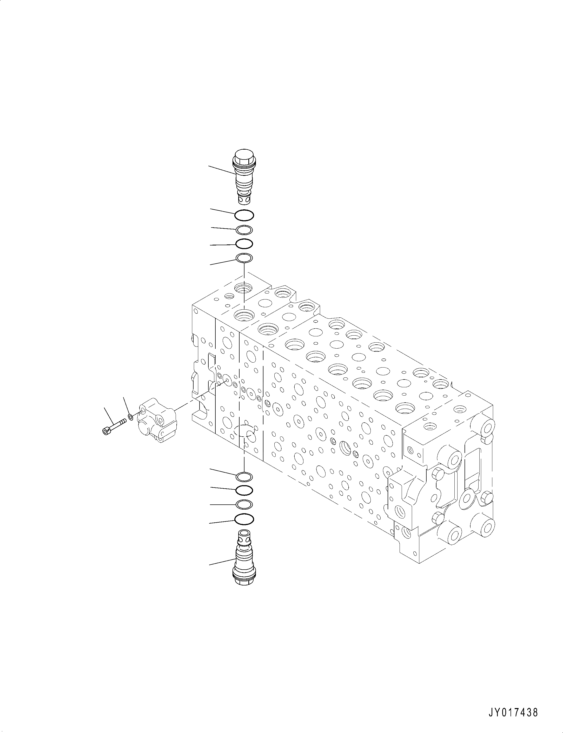 Схема запчастей Komatsu PC210-10 - ОСНОВН. УПРАВЛЯЮЩ. КЛАПАН, -ДОПОЛН. АКТУАТОР ТРУБЫ, АККУМУЛЯТОР, ВНУТР. ЧАСТИ (9/) ОСНОВН. УПРАВЛЯЮЩ. КЛАПАН, -ДОПОЛН. АКТУАТОР ТРУБЫ, АККУМУЛЯТОР