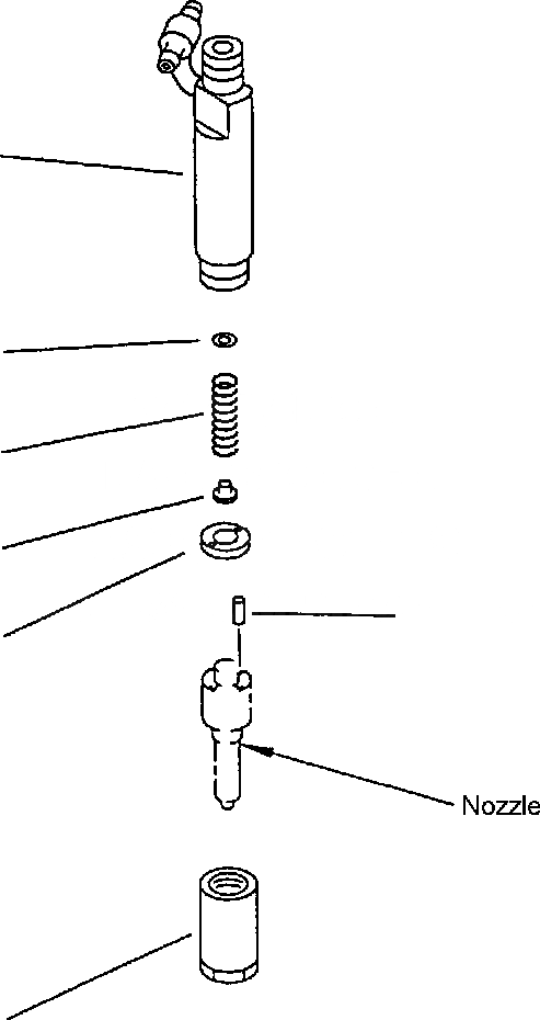 Схема запчастей Komatsu PC210LC-6L - FIG NO. A-BD ТОПЛИВН. ВПРЫСК ФОРСУНКА ДВИГАТЕЛЬ