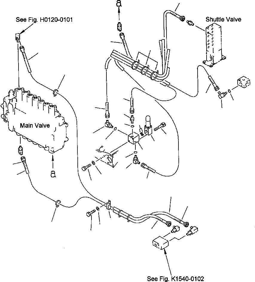 Схема запчастей Komatsu PC210LC-6L - FIG NO. H8- ГИДРОЛИНИЯ ОСНОВН. ЛИНИЯ PPC (КЛАПАН ЛИНИИ PPCS) (СПЕЦ-Я ДЛЯ РАЗРУШ. ЗДАНИЙ) (КОМПЛЕКТ) ГИДРАВЛИКА