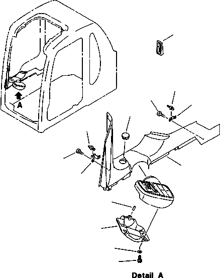Схема запчастей Komatsu PC220LC-6LC - FIG NO. K- КАБИНА (КРЫШКА ПАНЕЛИ С МОНИТОРОМ) КАБИНА ОПЕРАТОРА И СИСТЕМА УПРАВЛЕНИЯ