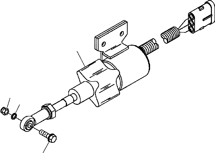 Схема запчастей Komatsu PC220LC-6LE - FIG NO. A-AA ТОПЛИВН. ОТСЕКАЮЩ. КЛАПАН ДВИГАТЕЛЬ - SADE-