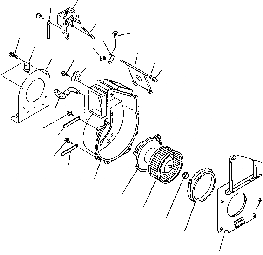Схема запчастей Komatsu PC220LC-6LE - FIG NO. K7-A КОНДИЦ. ВОЗДУХА - NIPPON DENSO НАГНЕТАТЕЛЬ ASSEMBLY КАБИНА ОПЕРАТОРА И СИСТЕМА УПРАВЛЕНИЯ