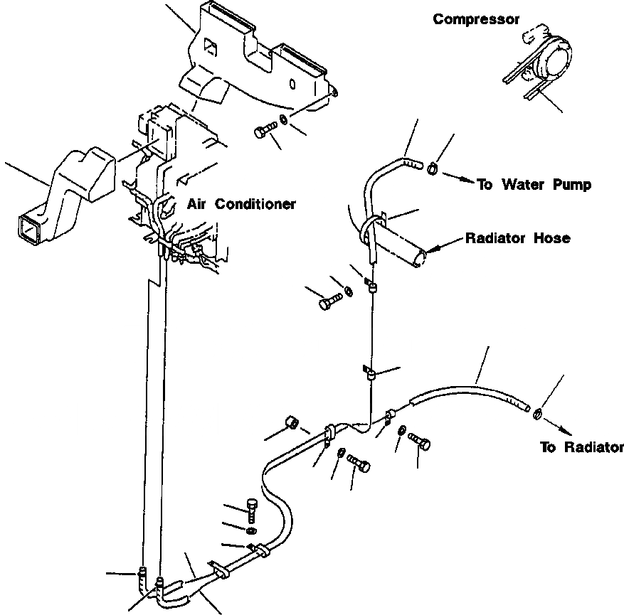 Схема запчастей Komatsu PC220LC-6L - FIG NO. K7- КОНДИЦ. ВОЗДУХА (ОБОГРЕВ. ЛИНИЯ И ВОЗДУХОВОДЫ) КАБИНА ОПЕРАТОРА И СИСТЕМА УПРАВЛЕНИЯ
