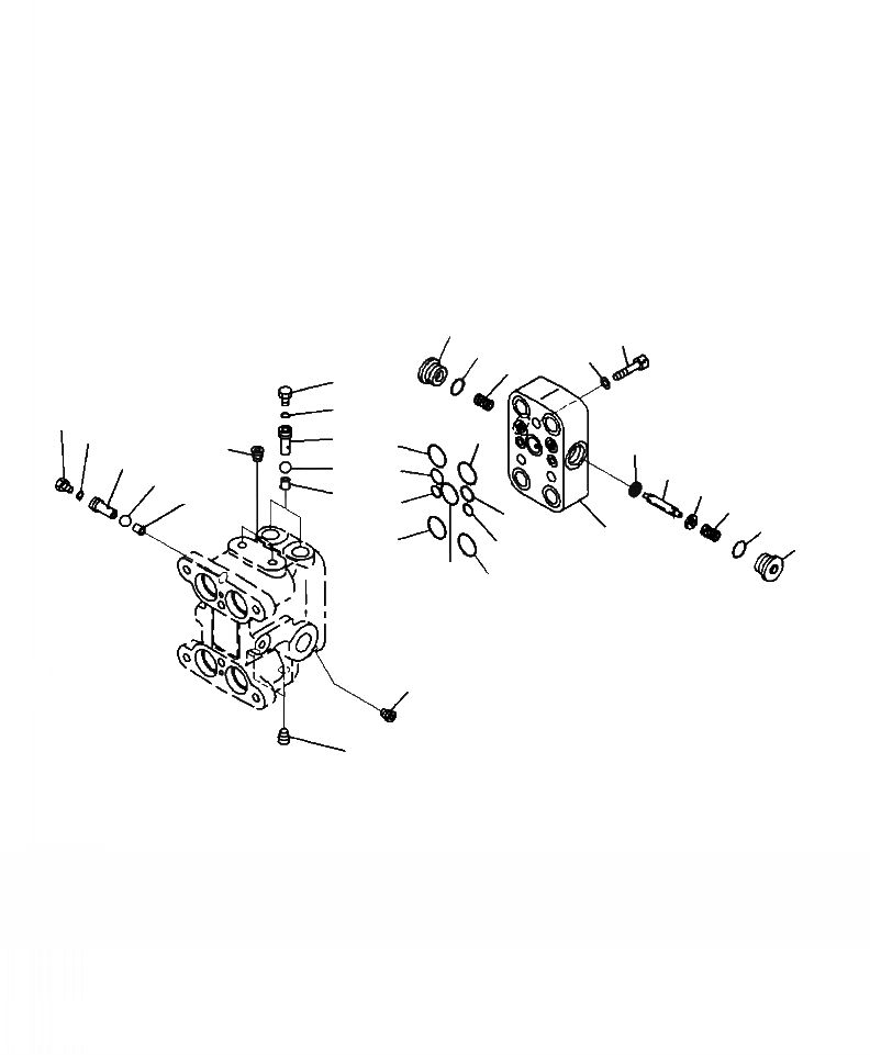 Схема запчастей Komatsu PC220LC-8 - K9-A КАБИНА ХОД PPC КУЗОВ О-КОЛЬЦОS OPERATOR\XD S ОБСТАНОВКА И СИСТЕМА УПРАВЛЕНИЯ