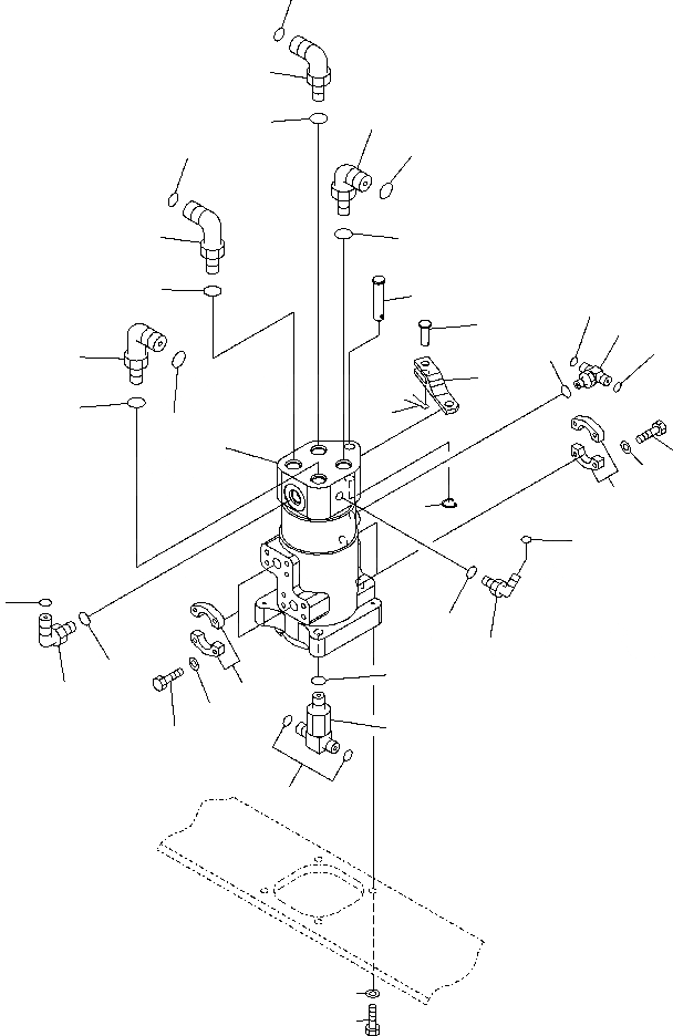 Схема запчастей Komatsu PC220LL-7L - FIG. N-A ПОВОРОТНОЕ СОЕДИНЕНИЕ - СОЕДИНИТЕЛЬН. ЧАСТИ ПОВОРОТН. КРУГ И КОМПОНЕНТЫ