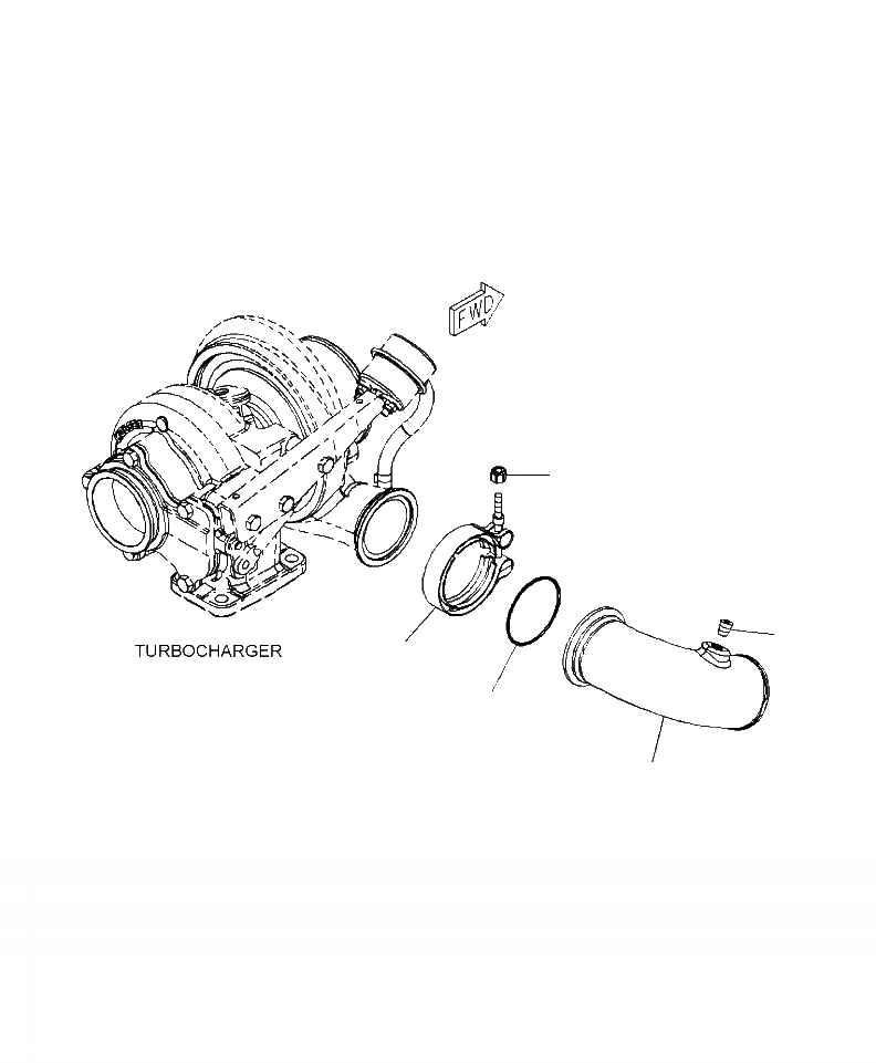 Схема запчастей Komatsu PC220LL-8 - A-AA ВОЗД. ПЕРЕДАЧА СОЕДИН-Е ДВИГАТЕЛЬ