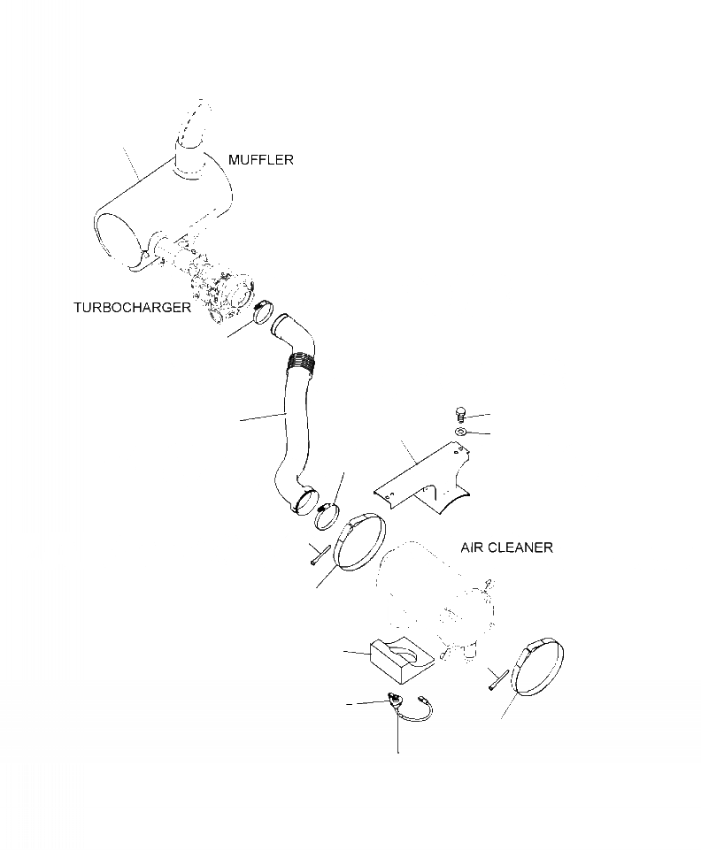 Схема запчастей Komatsu PC220LL-8 - B-A ВОЗДУХООЧИСТИТЕЛЬ СОЕДИН-ЕS КОМПОНЕНТЫ ДВИГАТЕЛЯ