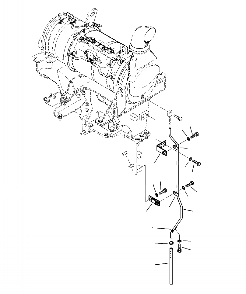 Схема запчастей Komatsu PC240LC-10 - A- KOMATSU DIESEL ЧАСТЬICULATE ФИЛЬТР. (KDPF) (/) ДВИГАТЕЛЬ