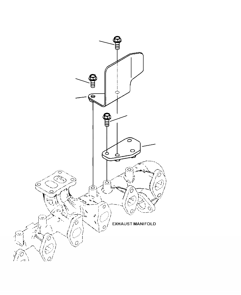 Схема запчастей Komatsu PC240LC-10 - A7- ВЫХЛОПНАЯ ТРУБА COVER ДВИГАТЕЛЬ