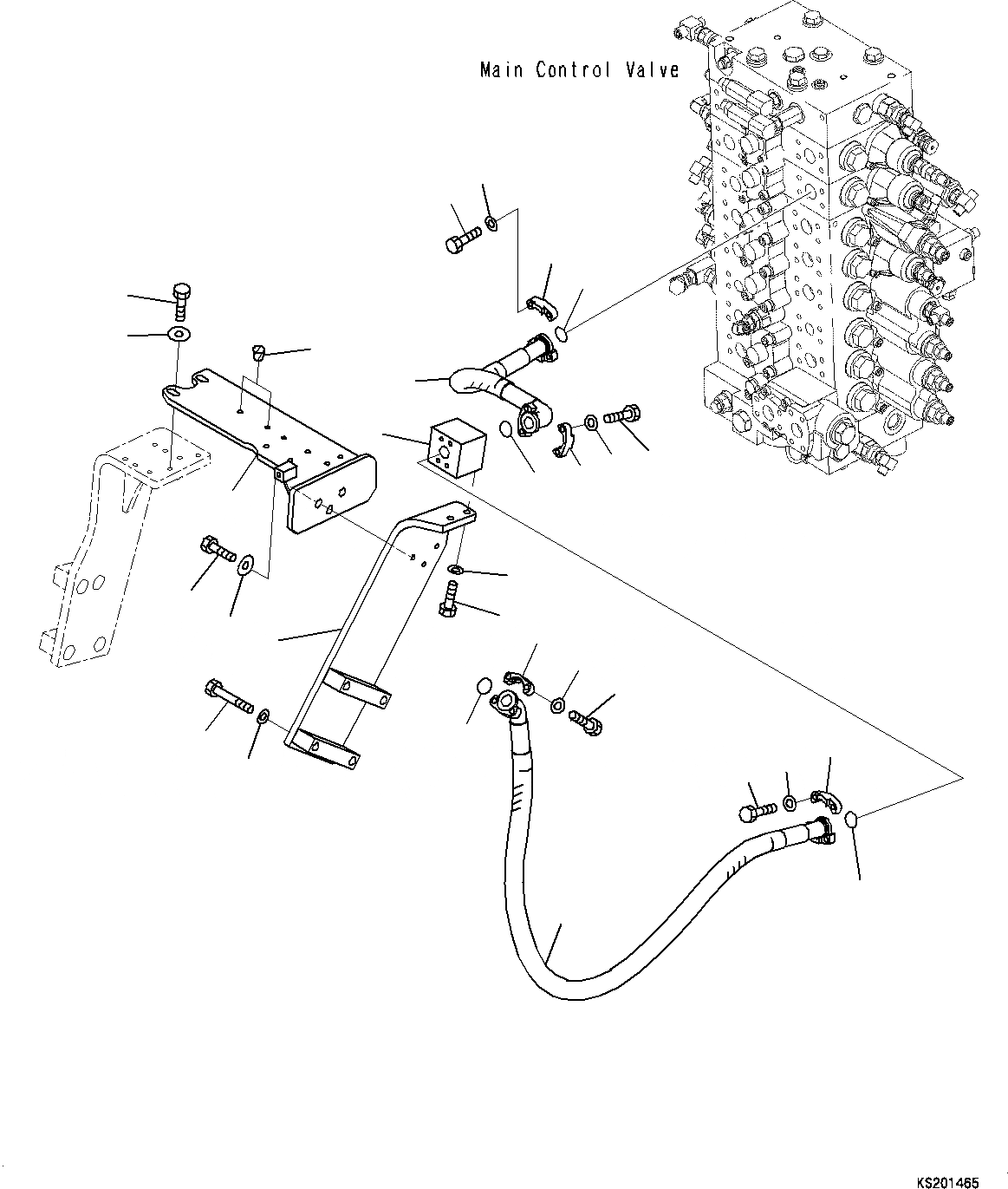 Схема запчастей Komatsu PC240NLC-10 - НАВЕСН. ОБОРУД ТРУБЫ, ДЛЯ 2-СЕКЦИОНН. СТРЕЛЫ, ОСНОВН. ТРУБЫ, LHS НАВЕСН. ОБОРУД ТРУБЫ, ДЛЯ 2-СЕКЦИОНН. СТРЕЛЫ