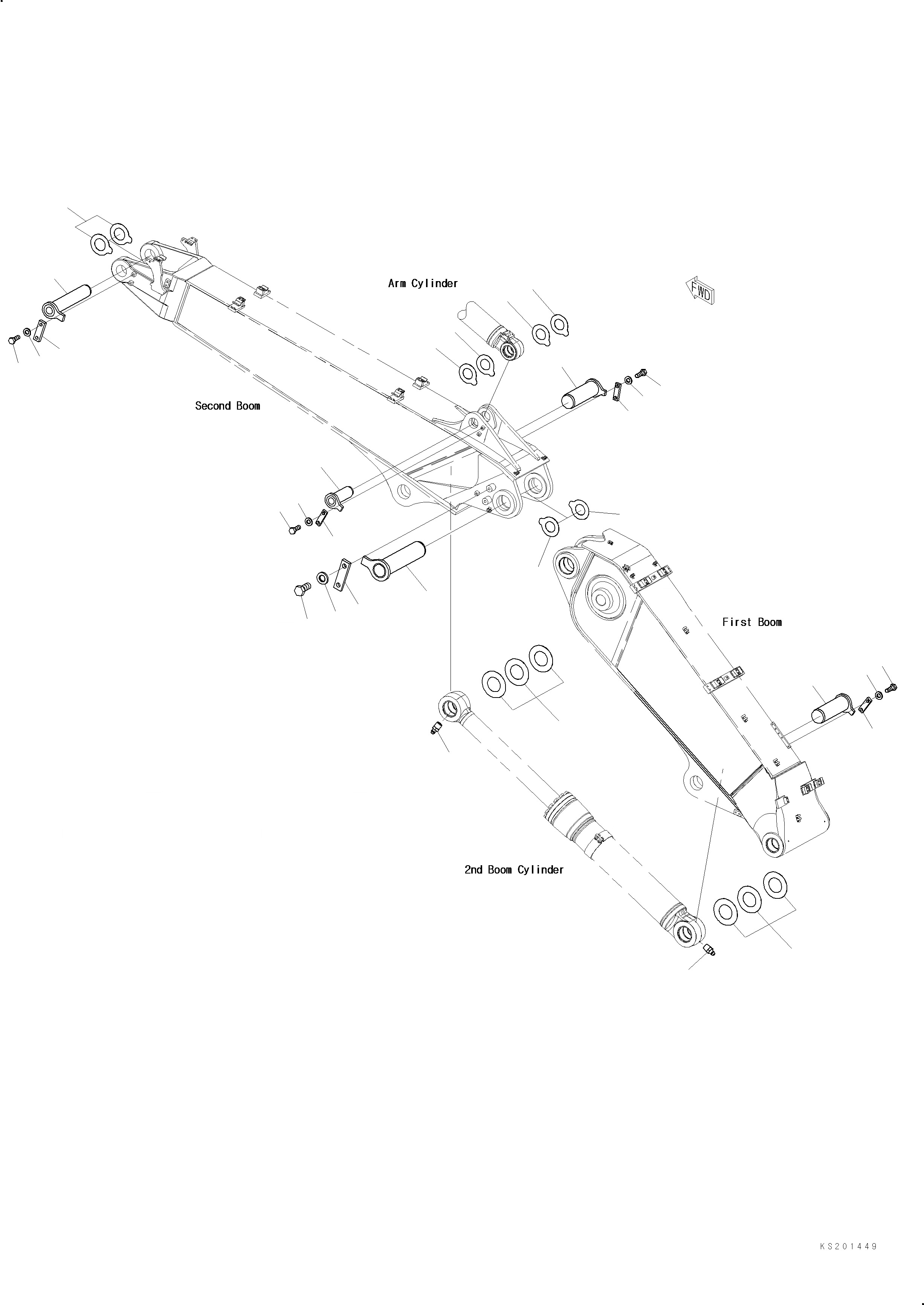 Схема запчастей Komatsu PC240NLC-10 - СТРЕЛА, ВЕРХН. ПАЛЕЦ, НИЖН. ПАЛЕЦ, ADJUST ПАЛЕЦ ЦИЛИНДРА, СОЕДИНИТЕЛЬН. ЗВЕНО ПАЛЕЦ, ДЛЯ 2-СЕКЦИОНН. СТРЕЛЫ СТРЕЛА, ВЕРХН. ПАЛЕЦ, НИЖН. ПАЛЕЦ, ADJUST ПАЛЕЦ ЦИЛИНДРА, СОЕДИНИТЕЛЬН. ЗВЕНО ПАЛЕЦ, ДЛЯ 2-СЕКЦИОНН. СТРЕЛЫ