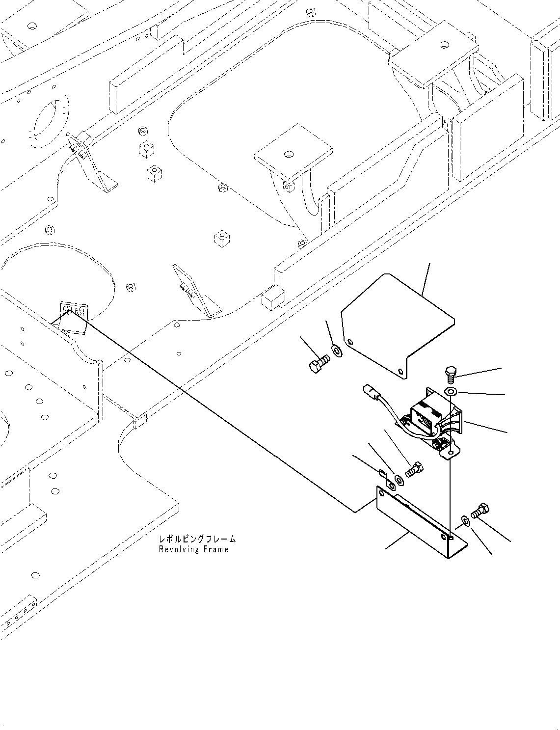Схема запчастей Komatsu PC240LC-8 - СИГНАЛ ХОДА СИГНАЛ ХОДА