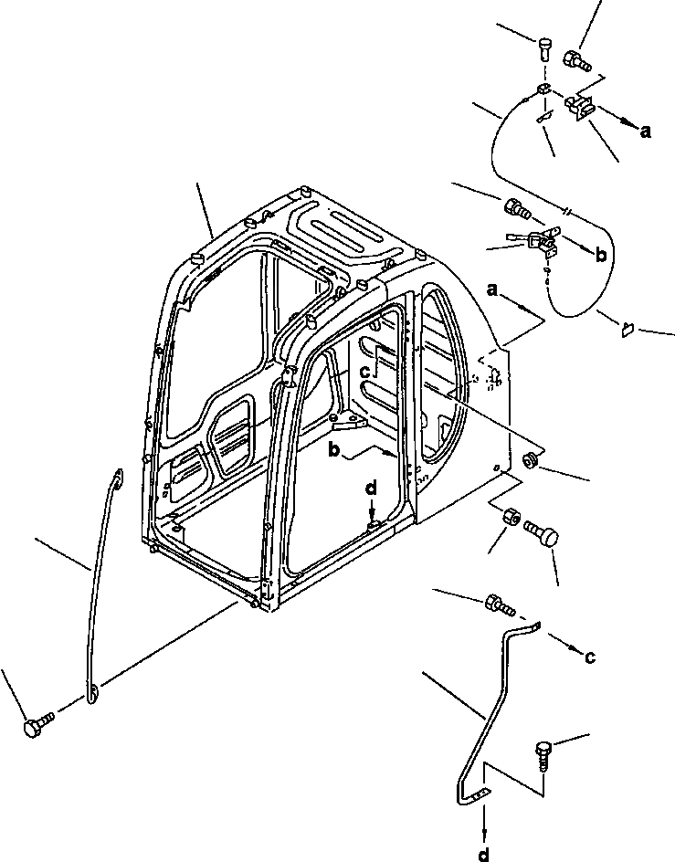 Схема запчастей Komatsu PC250LC-6LE - FIG NO. K- КАБИНА КАБИНА, РУЧКА, И ФИКСАТОР ОТКРЫТИЯ КАБИНА ОПЕРАТОРА И СИСТЕМА УПРАВЛЕНИЯ
