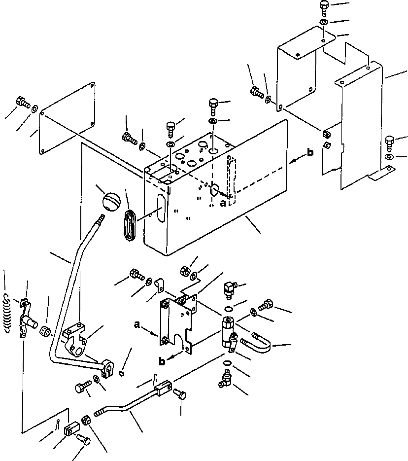 Схема запчастей Komatsu PC250LC-6LE - FIG NO. K- ЛЕВ. СТОЙКА СТОЙКА И ЗАДН. КРЫШКА КАБИНА ОПЕРАТОРА И СИСТЕМА УПРАВЛЕНИЯ