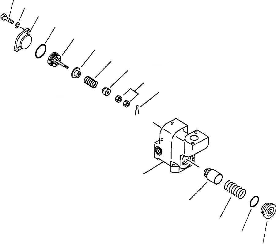 Схема запчастей Komatsu PC270LC-6LE - FIG NO. H- ГИДРОЛИНИЯ ВОЗВРАТНАЯ ЛИНИЯБЛОК - ПЕРЕКЛЮЧАТЕЛЬ КЛАПАН ГИДРАВЛИКА