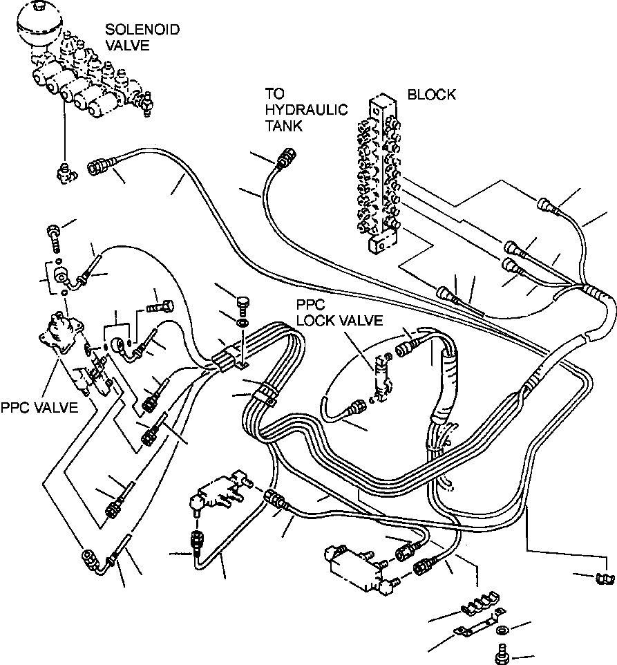 Схема запчастей Komatsu PC270LC-6LE - FIG NO. K- РАБОЧАЯ ЛИНИЯ PPC ПАТРУБКИ ПРАВОЙ СТОЙКИ - заводской номер A8 - A8 КАБИНА ОПЕРАТОРА И СИСТЕМА УПРАВЛЕНИЯ