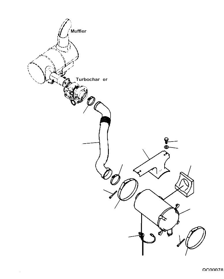 Схема запчастей Komatsu PC270LC-8 - B-A ВОЗДУХООЧИСТИТЕЛЬ КРЕПЛЕНИЕ КОМПОНЕНТЫ ДВИГАТЕЛЯ