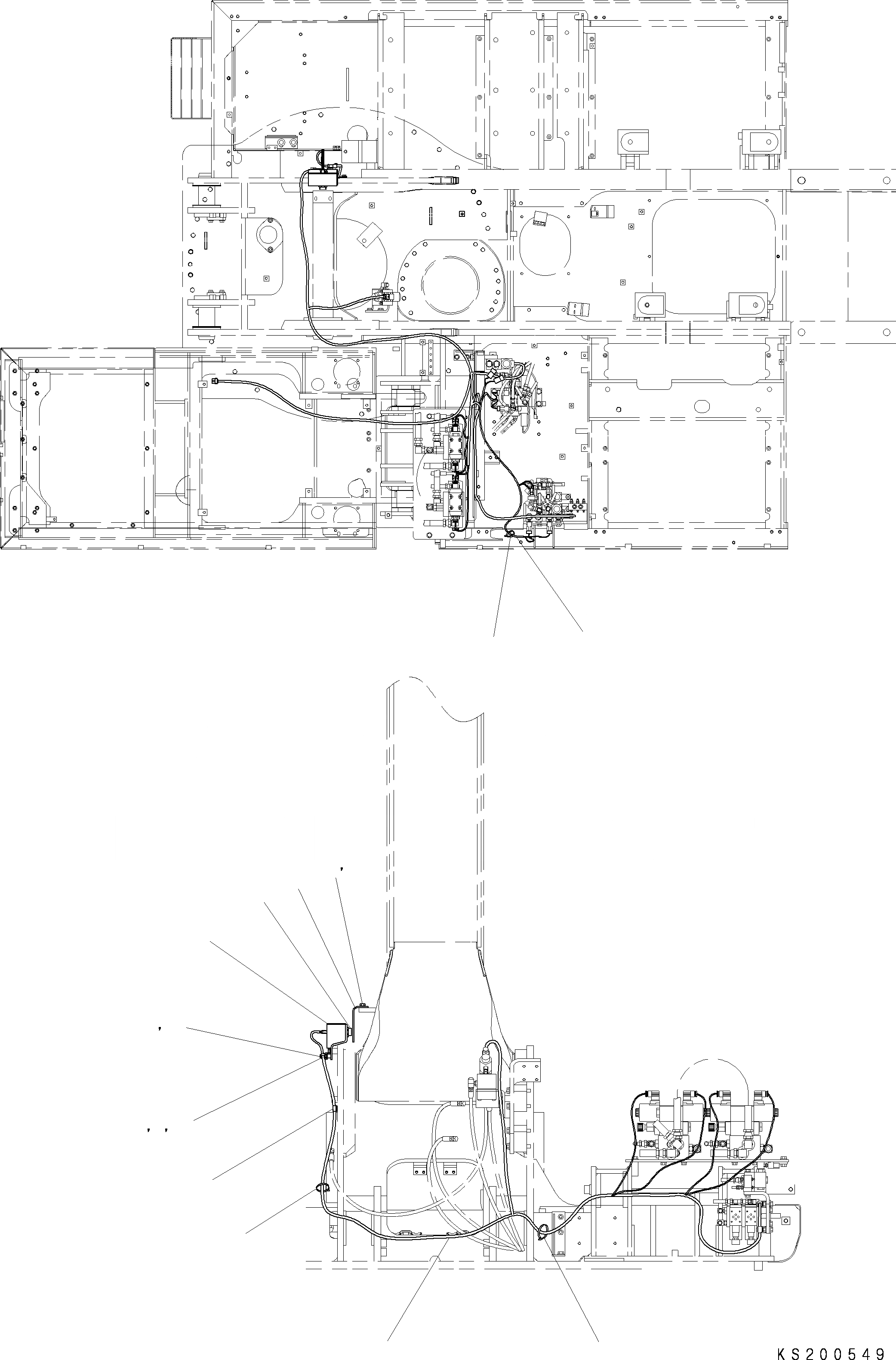Схема запчастей Komatsu PC290LC - PROXIMITY ПЕРЕКЛЮЧАТЕЛЬ J ОСНОВНАЯ РАМА И ЕЕ ЧАСТИ