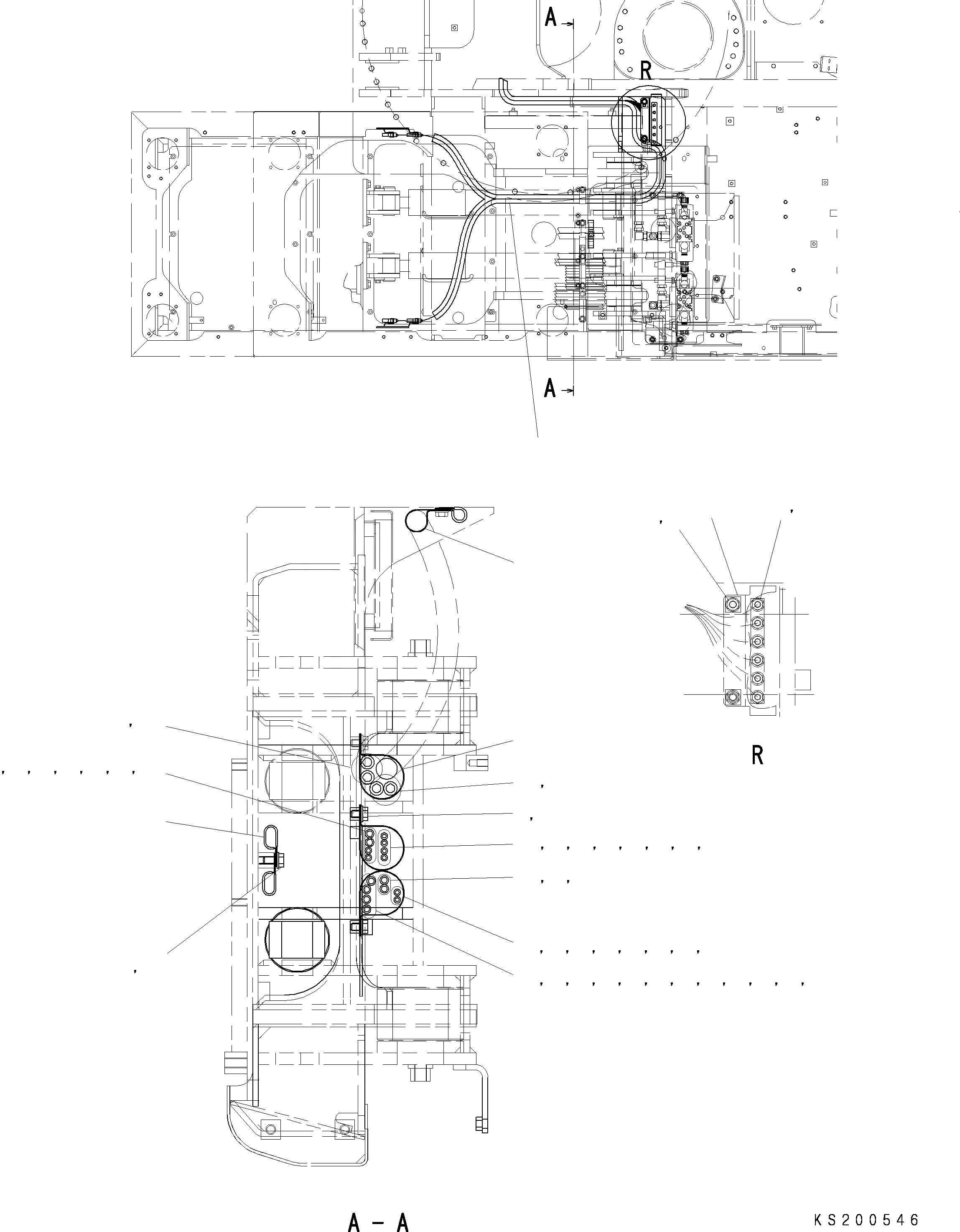 Схема запчастей Komatsu PC290LC - КАБИНА КРЕПЛЕНИЕ И ПАТРУБКИ (№K8-K8) K OPERATORґS ОБСТАНОВКА И СИСТЕМА УПРАВЛЕНИЯ