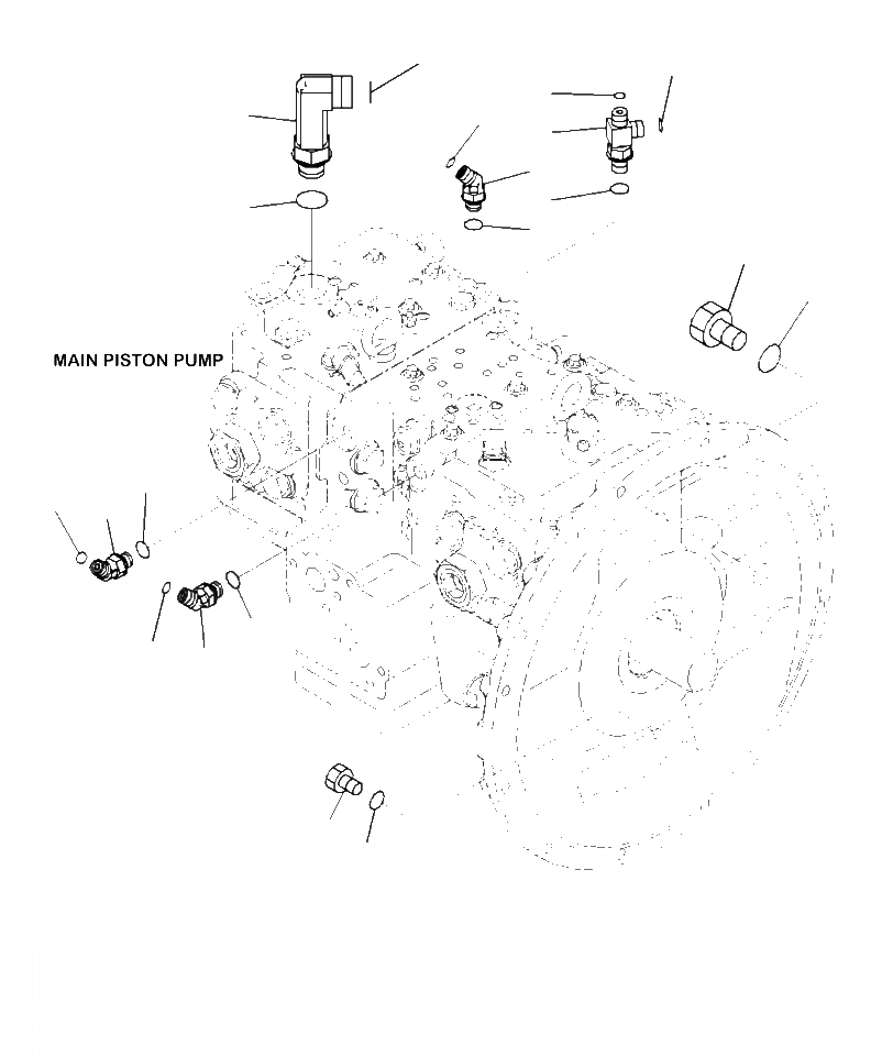 Схема запчастей Komatsu PC290LC-10 - H- ОСНОВН. ПОРШЕНЬ НАСОС СОЕДИН-ЕS С ДОПОЛН. АКТУАТОР ТРУБЫ ГИДРАВЛИКА