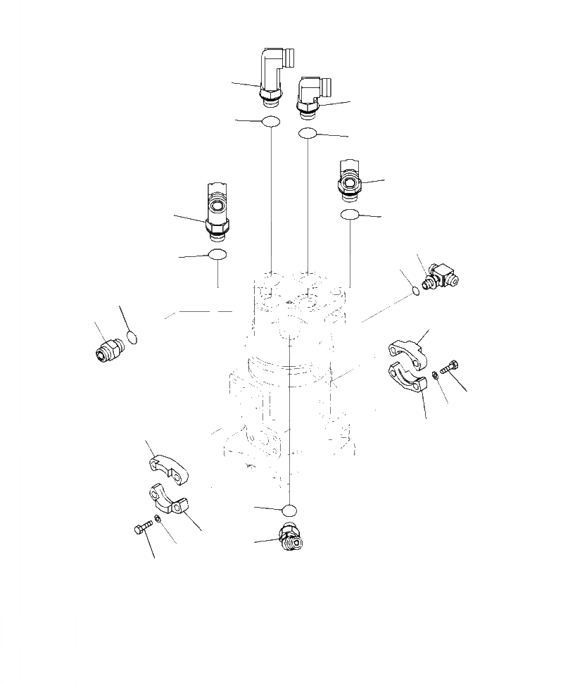 Схема запчастей Komatsu PC290LC-10 - N- ПОВОРОТНОЕ СОЕДИНЕНИЕ (/) СОЕДИН-Е ЧАСТИ ПОВОРОТН. КРУГ И КОМПОНЕНТЫ