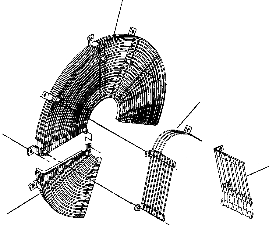 Схема запчастей Komatsu PC300LC-5LC - ДВИГАТЕЛЬ FINGER ЧАСТИ КОРПУСАS С КОНДИЦ. КОМПОНЕНТЫ ДВИГАТЕЛЯ & ЭЛЕКТРИКА