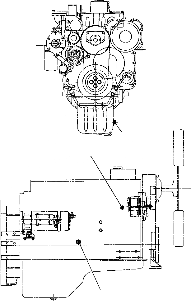 Схема запчастей Komatsu PC300LC-5LC - ДВИГАТЕЛЬ ДАТЧИКS КОМПОНЕНТЫ ДВИГАТЕЛЯ & ЭЛЕКТРИКА