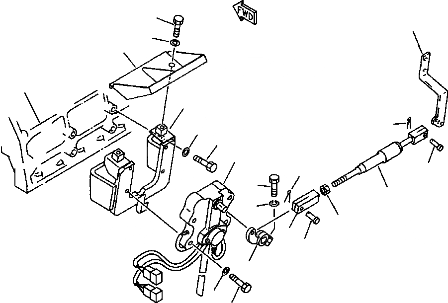Схема запчастей Komatsu PC300LC-5 - МЕХАНИЗМ УПРАВЛ-Я ПОДАЧЕЙ ТОПЛИВА COTTER ПАЛЕЦ ТИП СИСТЕМА УПРАВЛЕНИЯ И ОСНОВНАЯ РАМА