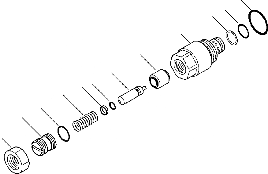 Схема запчастей Komatsu PC300LC-5 - РАЗГРУЗ. КЛАПАН ПРОТИВОВЕС REMOVER СИСТЕМА УПРАВЛЕНИЯ И ОСНОВНАЯ РАМА