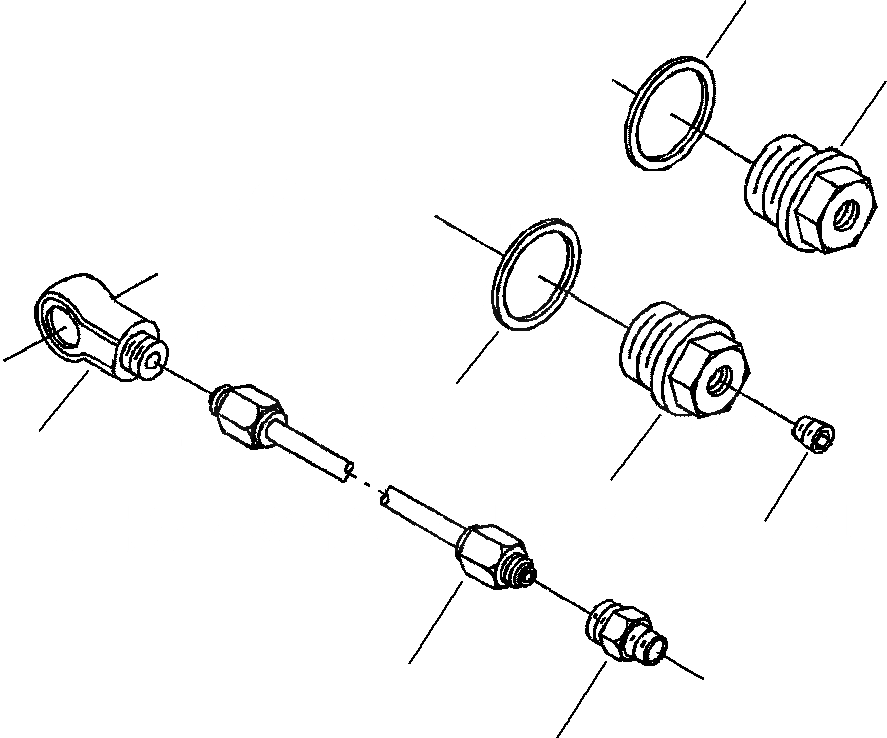 Схема запчастей Komatsu PC300HD-7L - A7-AB ВОЗД. УПРАВЛ-Е ПОДАЧ. ТОПЛИВА ТРУБЫ ДВИГАТЕЛЬ