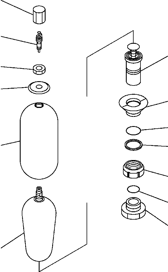 Схема запчастей Komatsu PC300HD-7L - H8-A АККУМУЛЯТОР ГИДРАВЛ BЛЕСТНИЦА ГИДРАВЛИКА