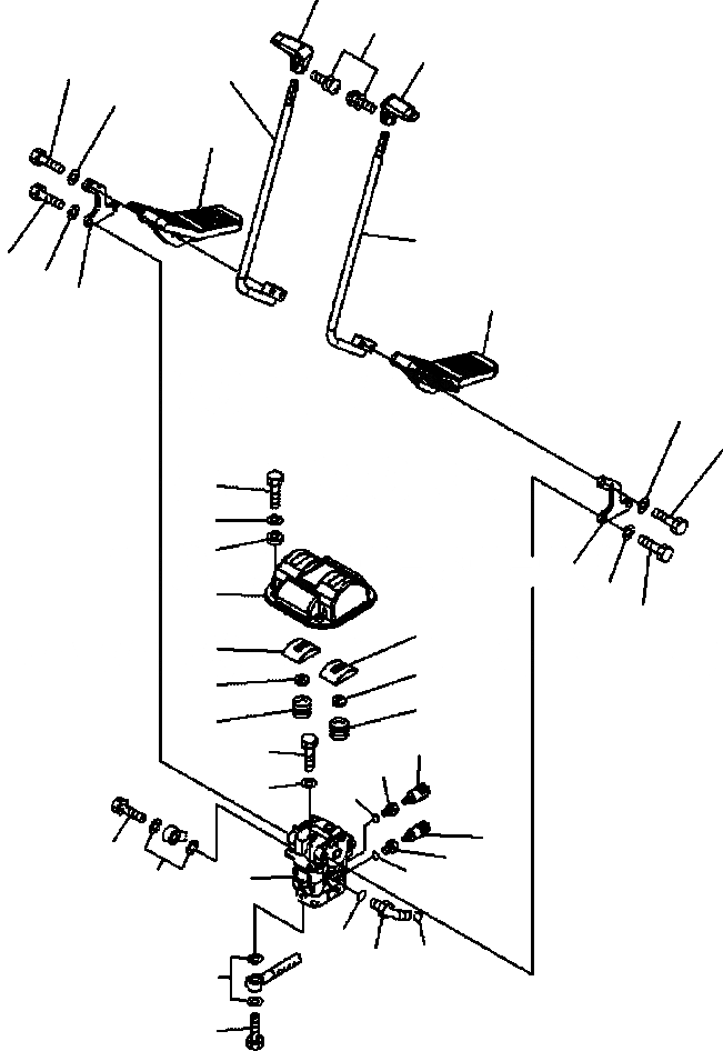 Схема запчастей Komatsu PC300HD-7L - K-A КАБИНА ОСНОВН. КОНСТРУКЦИЯ - КОНТРОЛЬ ХОДА заводской номер A8- OPERATOR ОБСТАНОВКА И СИСТЕМА УПРАВЛЕНИЯ