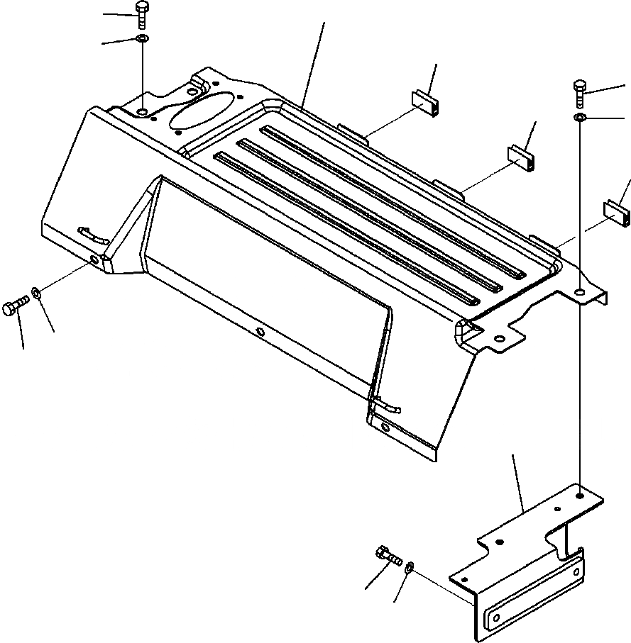 Схема запчастей Komatsu PC300LC-8 - K-A ВНУТРИ КАБИНЫ ЧАСТИ LUGGAGE ПЛАСТИНА OPERATOR\XD S ОБСТАНОВКА И СИСТЕМА УПРАВЛЕНИЯ