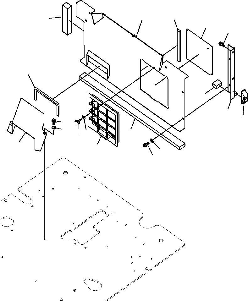 Схема запчастей Komatsu PC300LC-8 - K-A ВНУТРИ КАБИНЫ ЧАСТИ ПЕРЕГОРОДКА. И ФИЛЬТР. С КОНДИЦИОНЕРОМ OPERATOR\XD S ОБСТАНОВКА И СИСТЕМА УПРАВЛЕНИЯ