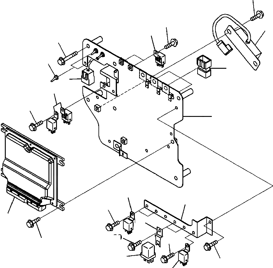 Схема запчастей Komatsu PC300LC-8 - K-7A ВНУТРИ КАБИНЫ ЧАСТИ SUB ПЛАСТИНА И РЕЛЕ OPERATOR\XD S ОБСТАНОВКА И СИСТЕМА УПРАВЛЕНИЯ