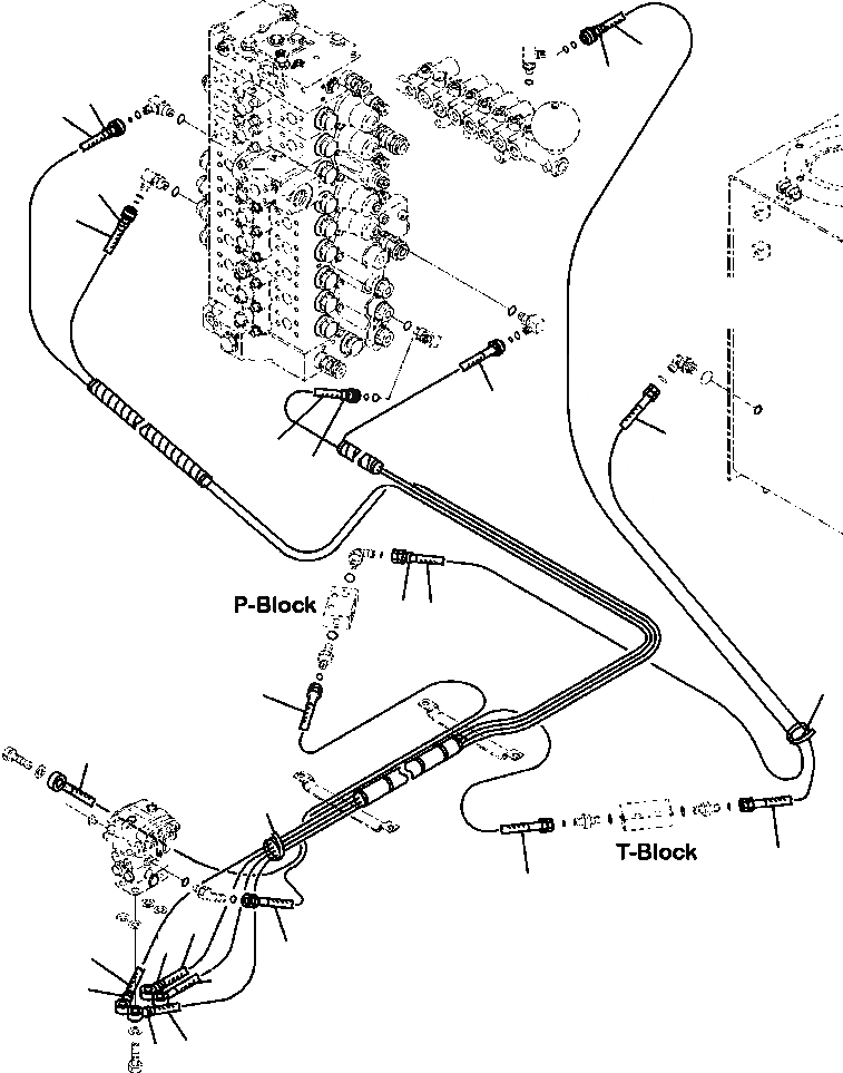 Схема запчастей Komatsu PC300LC-8 - K-A КАБИНА PPC ТРУБЫ ДЛЯ ХОД КЛАПАН OPERATOR\XD S ОБСТАНОВКА И СИСТЕМА УПРАВЛЕНИЯ