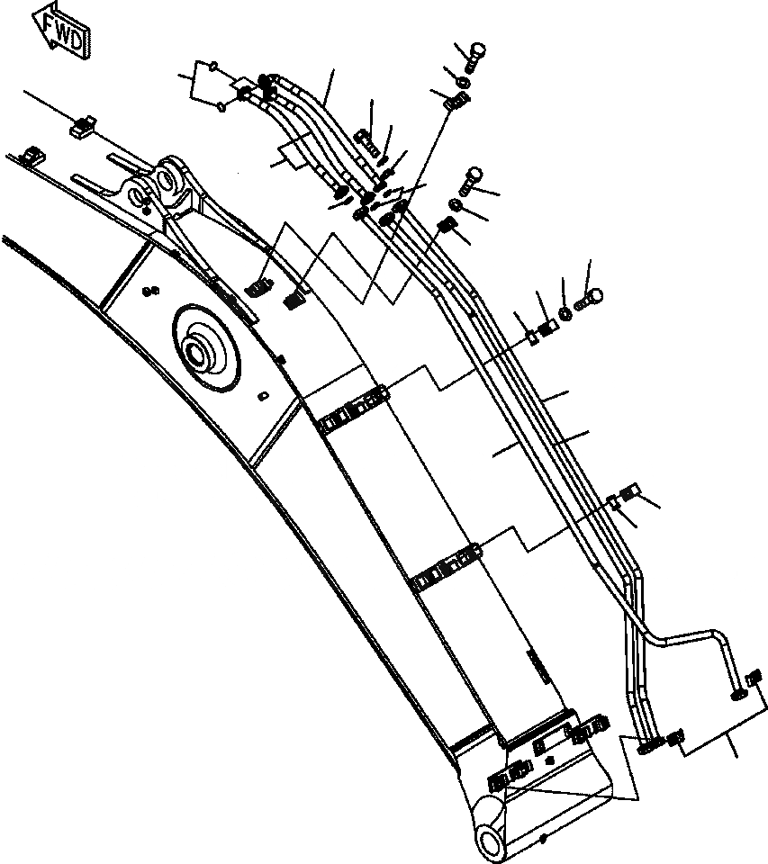 Схема запчастей Komatsu PC300LC-8 - T-A СТРЕЛА ЦИЛИНДР РУКОЯТИ РАБОЧЕЕ ОБОРУДОВАНИЕ