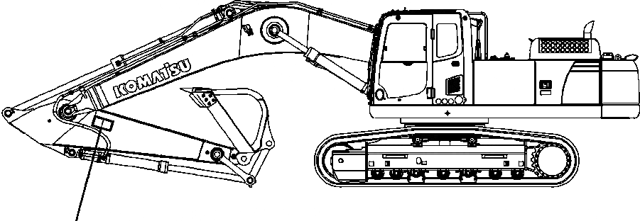 Схема запчастей Komatsu PC300LC-8 - U-A РУКОЯТЬ ПРЕДУПРЕЖДАЮЩ. МАРКИРОВКА МАРКИРОВКА