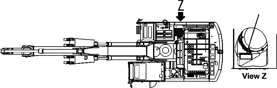 Схема запчастей Komatsu PC300LC-8 - U-A SERVICE INSTRUCTION ВОЗДУХООЧИСТИТЕЛЬ - ИСПАНИЯ МАРКИРОВКА