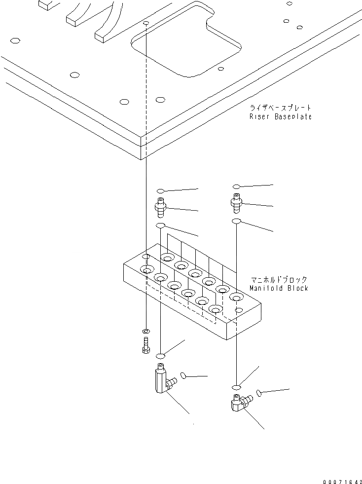 Схема запчастей Komatsu PC300LL-7L - ОСНОВН. КОНСТРУКЦИЯ (КОЛЛЕКТОР БЛОК СОЕДИН-ЕS) КАБИНА ОПЕРАТОРА И СИСТЕМА УПРАВЛЕНИЯ