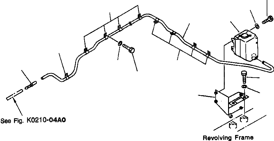 Схема запчастей Komatsu PC300LC-6LC - FIG. K-A ОМЫВАТЕЛЬ СТЕКЛА КАБИНА ОПЕРАТОРА И СИСТЕМА УПРАВЛЕНИЯ