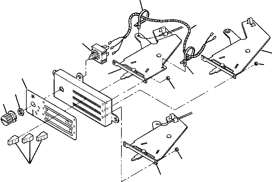 Схема запчастей Komatsu PC300LC-6LC - FIG. K7-A КАБИНА КОНДИЦ. ВОЗДУХА - УПРАВЛ-Е ASSEMBLY КАБИНА ОПЕРАТОРА И СИСТЕМА УПРАВЛЕНИЯ