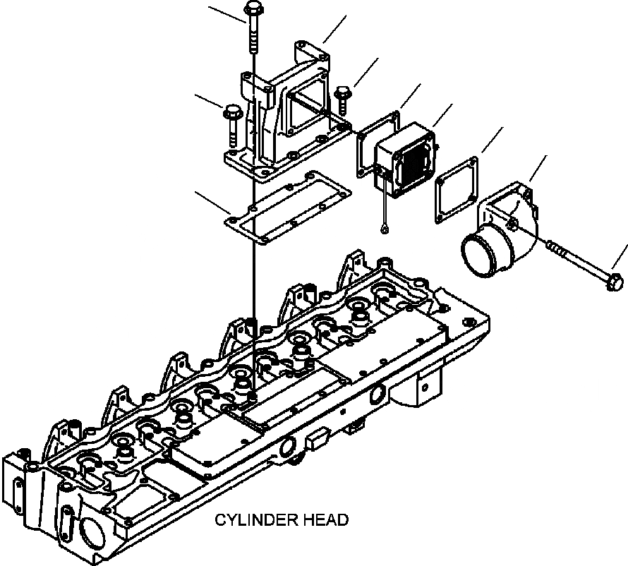 Схема запчастей Komatsu PC300LC-7L - A7-AA ПОДОГРЕВАТЕЛЬ ВПУСКА ВОЗДУХА И СОЕДИН-Е ДВИГАТЕЛЬ